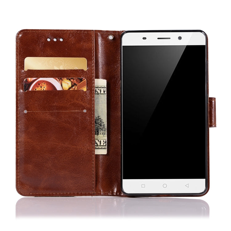 For Nokia 8 Sirocco Retro Copper Buckle Crazy Horse Horizontal Flip PU Leather Case with Holder & Card Slots & Wallet & Lanyard