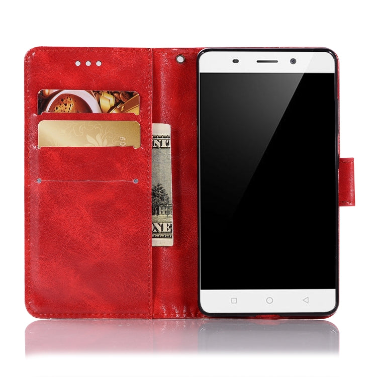 For Nokia 8 Sirocco Retro Copper Buckle Crazy Horse Horizontal Flip PU Leather Case with Holder & Card Slots & Wallet & Lanyard