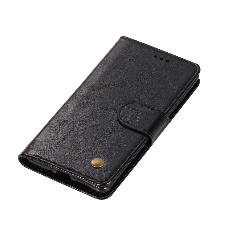 For Nokia 8 Sirocco Retro Copper Buckle Crazy Horse Horizontal Flip PU Leather Case with Holder & Card Slots & Wallet & Lanyard