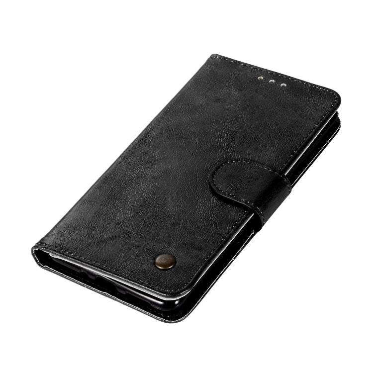 For Nokia 8 Retro Copper Buckle Crazy Horse Horizontal Flip PU Leather Case with Holder & Card Slots & Wallet & Lanyard