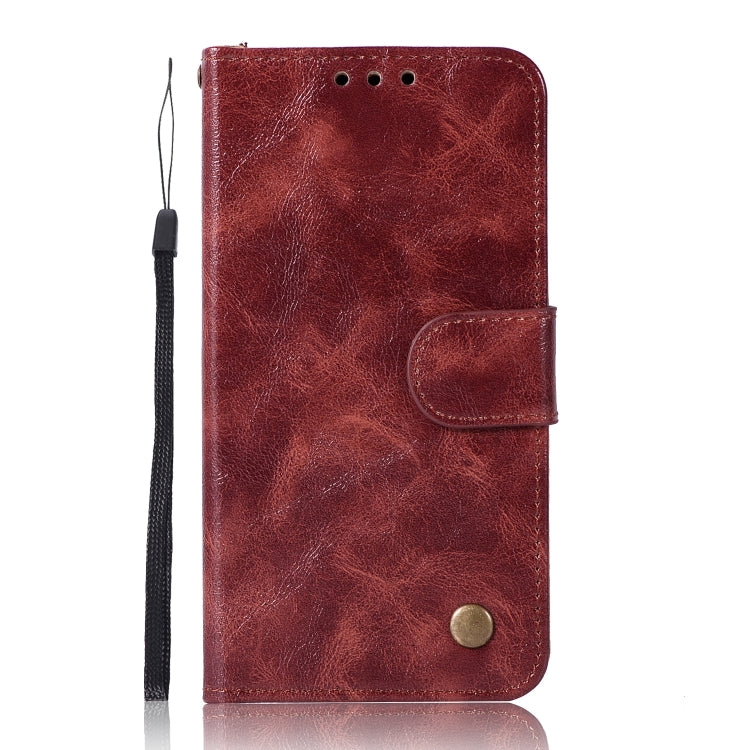 For Nokia 2 Retro Copper Buckle Crazy Horse Horizontal Flip PU Leather Case with Holder & Card Slots & Wallet & Lanyard