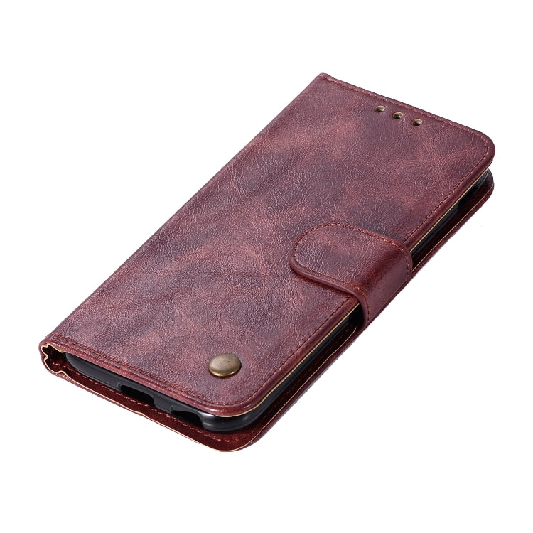 For Nokia 2 Retro Copper Buckle Crazy Horse Horizontal Flip PU Leather Case with Holder & Card Slots & Wallet & Lanyard