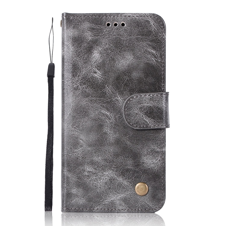 For Nokia 2 Retro Copper Buckle Crazy Horse Horizontal Flip PU Leather Case with Holder & Card Slots & Wallet & Lanyard