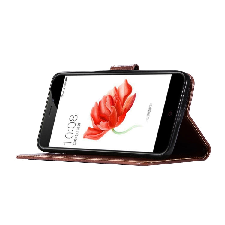 For Nokia 2 Retro Copper Buckle Crazy Horse Horizontal Flip PU Leather Case with Holder & Card Slots & Wallet & Lanyard