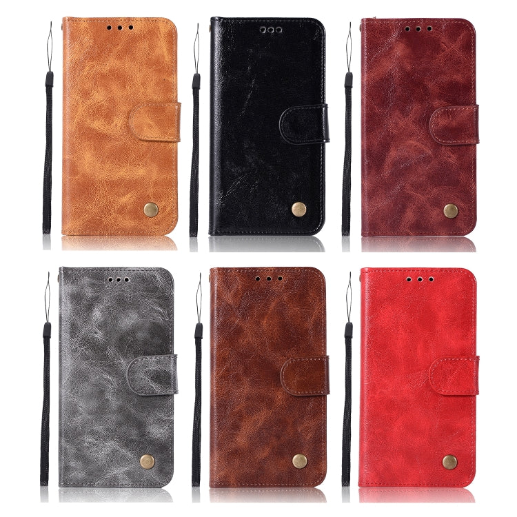 For Nokia 2 Retro Copper Buckle Crazy Horse Horizontal Flip PU Leather Case with Holder & Card Slots & Wallet & Lanyard