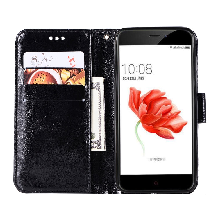 For Nokia 2 Retro Copper Buckle Crazy Horse Horizontal Flip PU Leather Case with Holder & Card Slots & Wallet & Lanyard