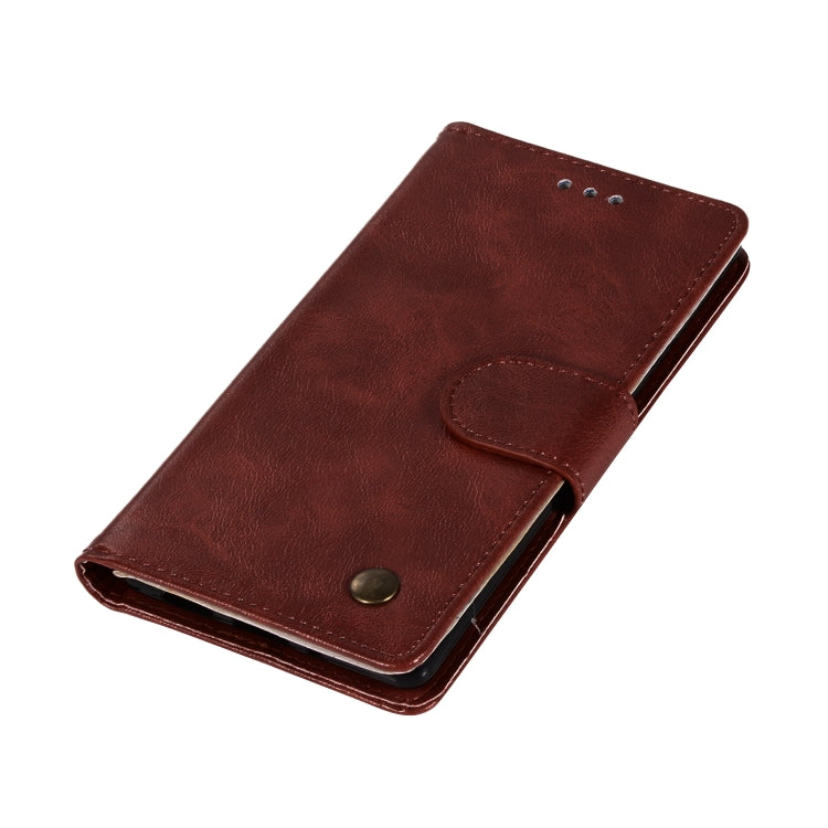 For Nokia 3 Retro Copper Buckle Crazy Horse Horizontal Flip PU Leather Case with Holder & Card Slots & Wallet & Lanyard