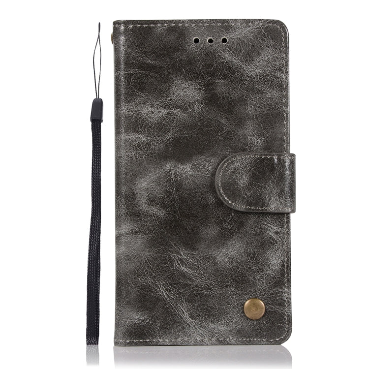 For Nokia 3 Retro Copper Buckle Crazy Horse Horizontal Flip PU Leather Case with Holder & Card Slots & Wallet & Lanyard