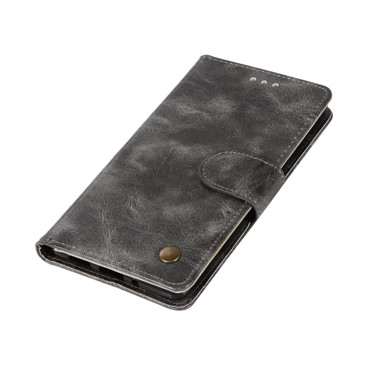 For Nokia 3 Retro Copper Buckle Crazy Horse Horizontal Flip PU Leather Case with Holder & Card Slots & Wallet & Lanyard
