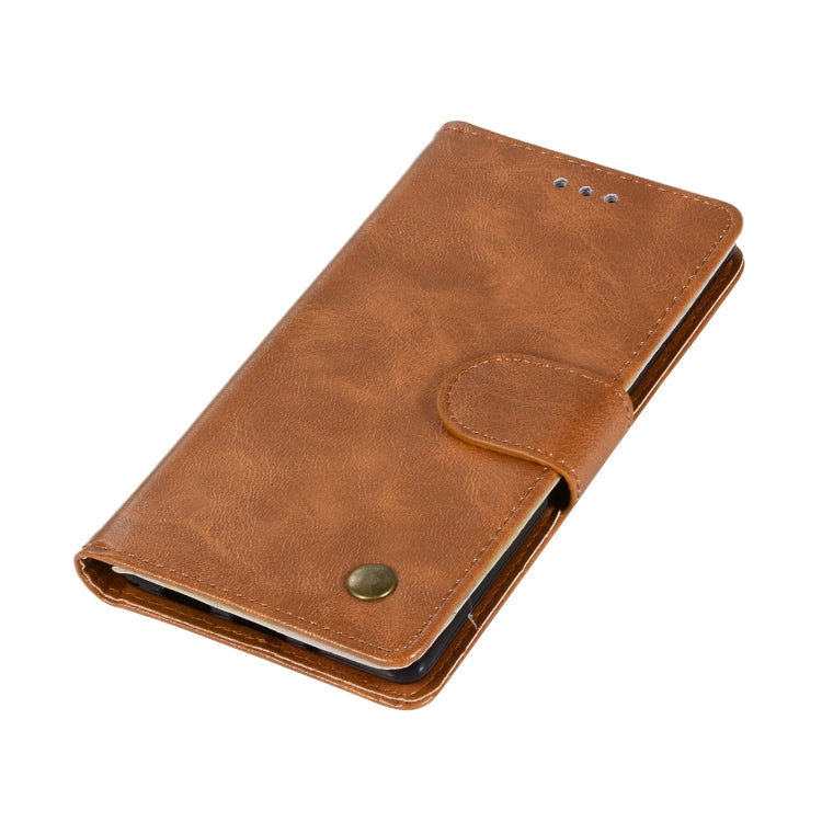 For Nokia 3 Retro Copper Buckle Crazy Horse Horizontal Flip PU Leather Case with Holder & Card Slots & Wallet & Lanyard