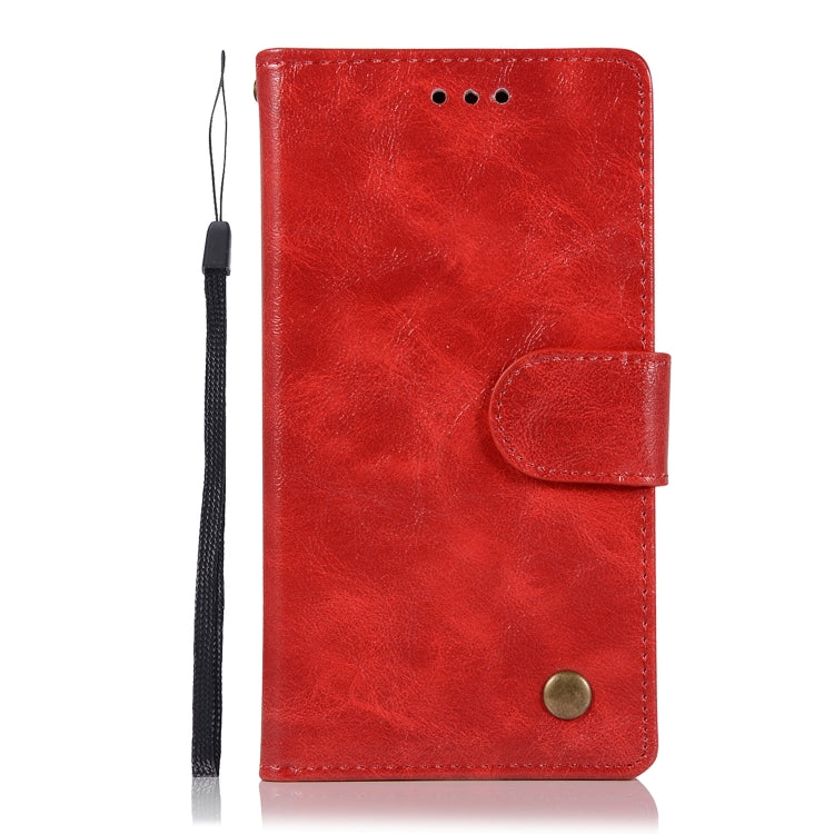 For Nokia 3 Retro Copper Buckle Crazy Horse Horizontal Flip PU Leather Case with Holder & Card Slots & Wallet & Lanyard