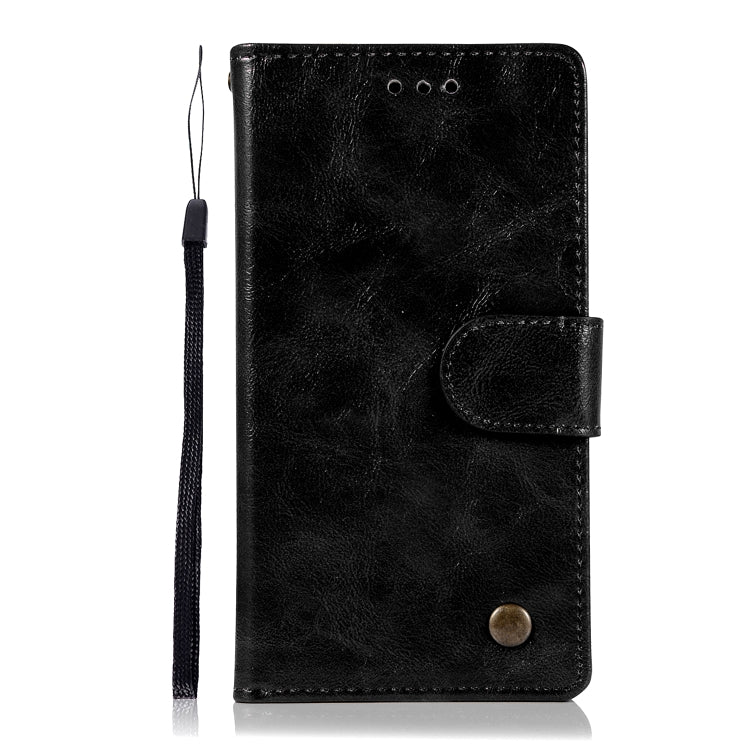 For Nokia 3 Retro Copper Buckle Crazy Horse Horizontal Flip PU Leather Case with Holder & Card Slots & Wallet & Lanyard