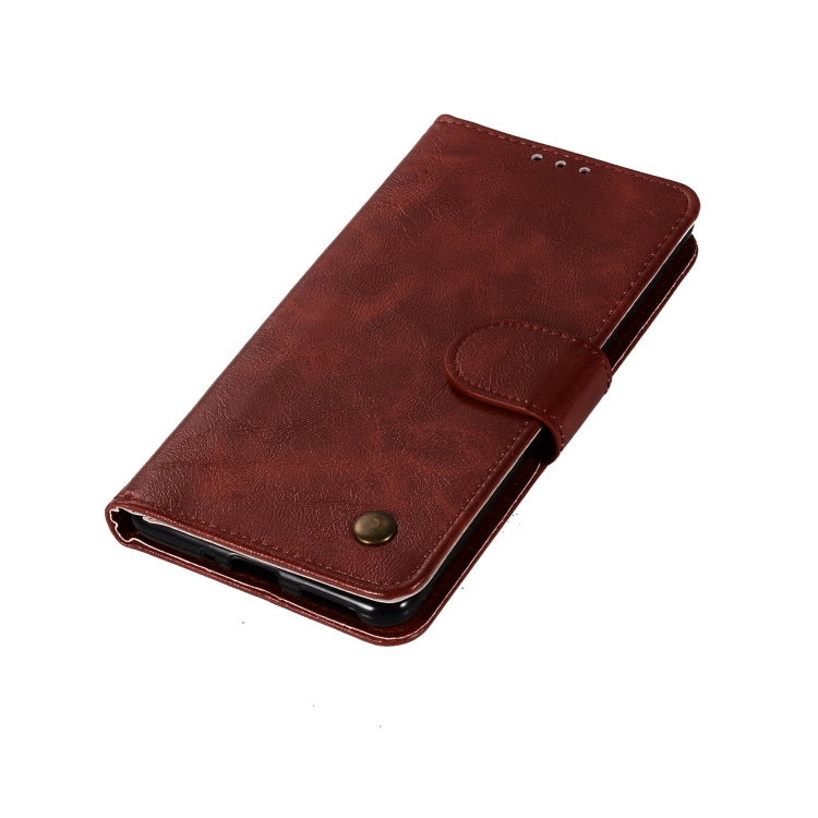 For Nokia 5 Retro Copper Buckle Crazy Horse Horizontal Flip PU Leather Case with Holder & Card Slots & Wallet & Lanyard