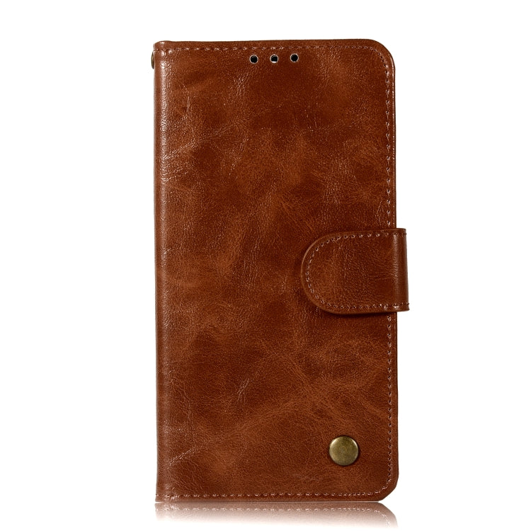 For Nokia 5 Retro Copper Buckle Crazy Horse Horizontal Flip PU Leather Case with Holder & Card Slots & Wallet & Lanyard