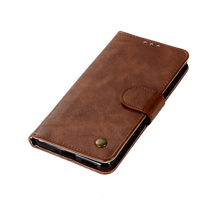 For Nokia 5 Retro Copper Buckle Crazy Horse Horizontal Flip PU Leather Case with Holder & Card Slots & Wallet & Lanyard