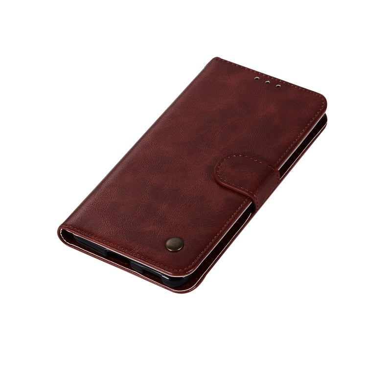 For Nokia 6 Retro Copper Buckle Crazy Horse Horizontal Flip PU Leather Case with Holder & Card Slots & Wallet & Lanyard