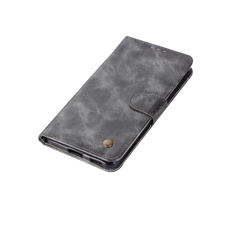 For Nokia 6 Retro Copper Buckle Crazy Horse Horizontal Flip PU Leather Case with Holder & Card Slots & Wallet & Lanyard