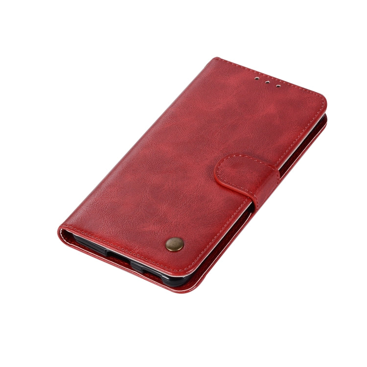 For Nokia 6 Retro Copper Buckle Crazy Horse Horizontal Flip PU Leather Case with Holder & Card Slots & Wallet & Lanyard