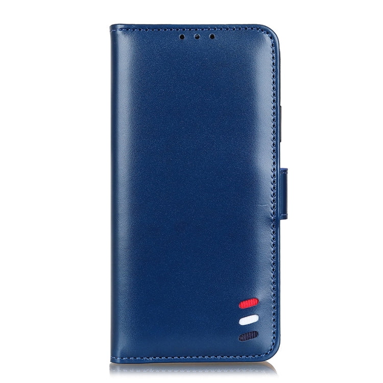 For Alcatel 1S (2021) 3-Color Pearl Texture Magnetic Buckle Horizontal Flip PU Leather Case with Card Slots & Wallet & Holder