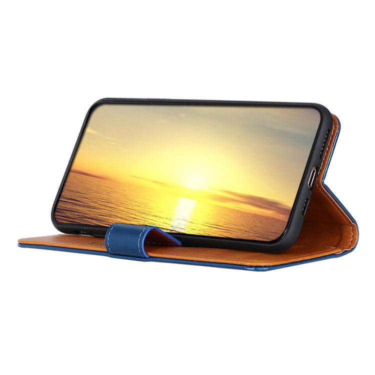 For Alcatel 1S (2021) 3-Color Pearl Texture Magnetic Buckle Horizontal Flip PU Leather Case with Card Slots & Wallet & Holder