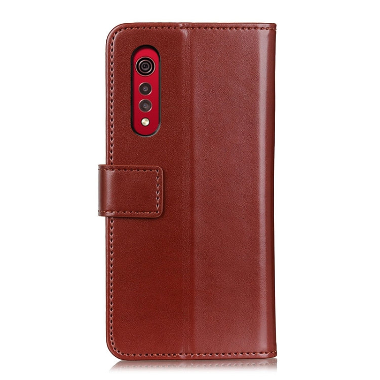For LG Velvet 2 Pro 3-Color Pearl Texture Magnetic Buckle Horizontal Flip PU Leather Case with Card Slots & Wallet & Holder