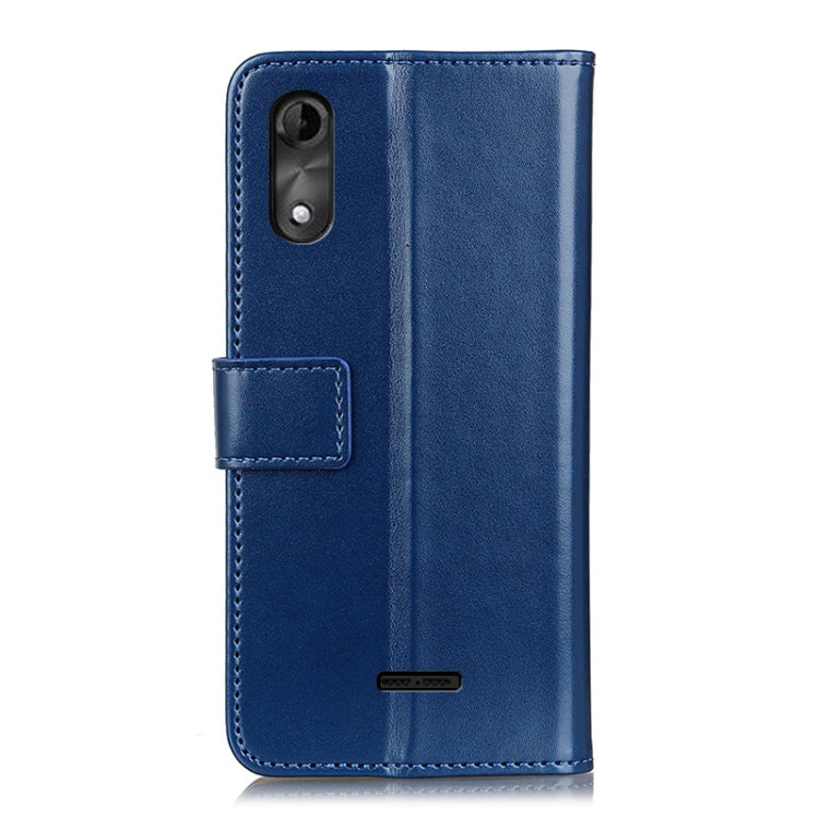 For Wiko Y51 3-Color Pearl Texture Magnetic Buckle Horizontal Flip PU Leather Case with Card Slots & Wallet & Holder