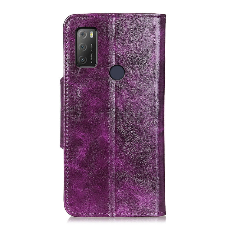 For Alcatel 1S (2021) / 3L (2021) Crazy Horse Texture Horizontal Flip Leather Case with Holder & 6-Card Slots & Wallet