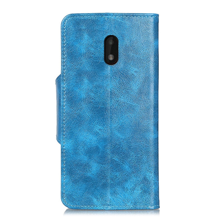 For Nokia C1 Plus Crazy Horse Texture Horizontal Flip Leather Case with Holder & 6-Card Slots & Wallet