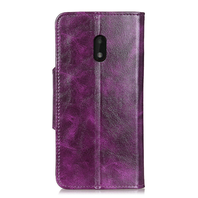 For Nokia C1 Plus Crazy Horse Texture Horizontal Flip Leather Case with Holder & 6-Card Slots & Wallet
