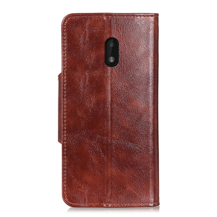For Nokia C1 Plus Crazy Horse Texture Horizontal Flip Leather Case with Holder & 6-Card Slots & Wallet