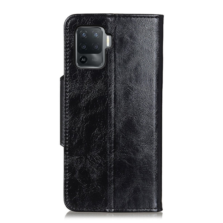 For OPPO A94 / F19 Pro Crazy Horse Texture Horizontal Flip Leather Case with Holder & 6-Card Slots & Wallet