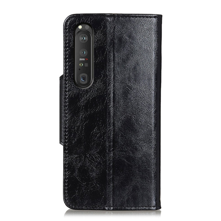 For Sony Xperia 1 III Crazy Horse Texture Horizontal Flip Leather Case with Holder & 6-Card Slots & Wallet