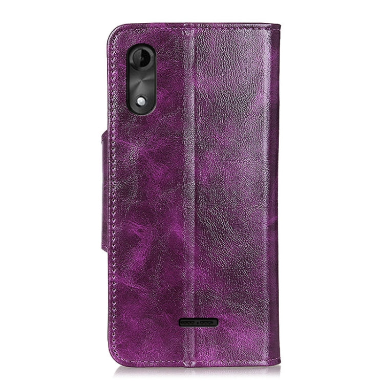 For Wiko Y51 Crazy Horse Texture Horizontal Flip Leather Case with Holder & 6-Card Slots & Wallet