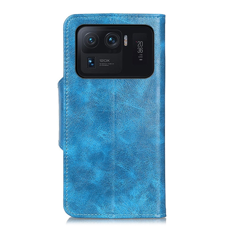 For Xiaomi Mi 11 Ultra Crazy Horse Texture Horizontal Flip Leather Case with Holder & 6-Card Slots & Wallet