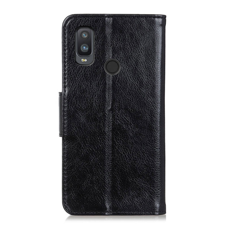 For Alcatel 1L (2021) Nappa Texture Horizontal Flip Leather Case with Holder & Card Slots & Wallet