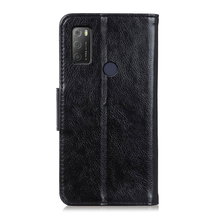For Alcatel 1S (2021) Nappa Texture Horizontal Flip Leather Case with Holder & Card Slots & Wallet