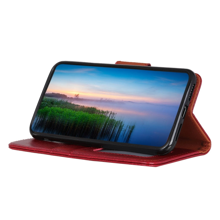For Alcatel 1S (2021) Nappa Texture Horizontal Flip Leather Case with Holder & Card Slots & Wallet