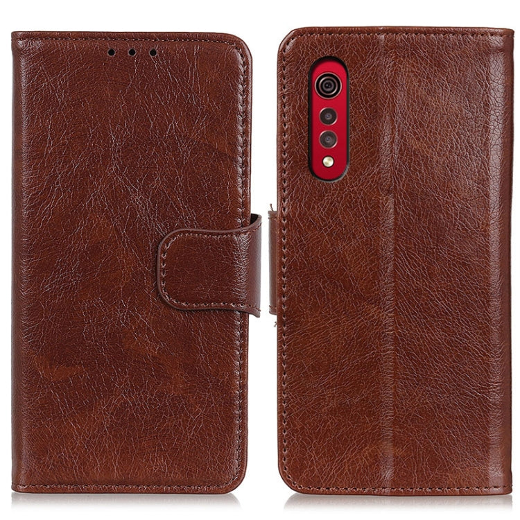 For LG Velvet 2 Pro Nappa Texture Horizontal Flip Leather Case with Holder & Card Slots & Wallet