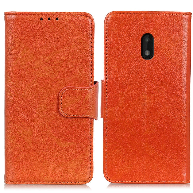 For Nokia C1 Plus Nappa Texture Horizontal Flip Leather Case with Holder & Card Slots & Wallet