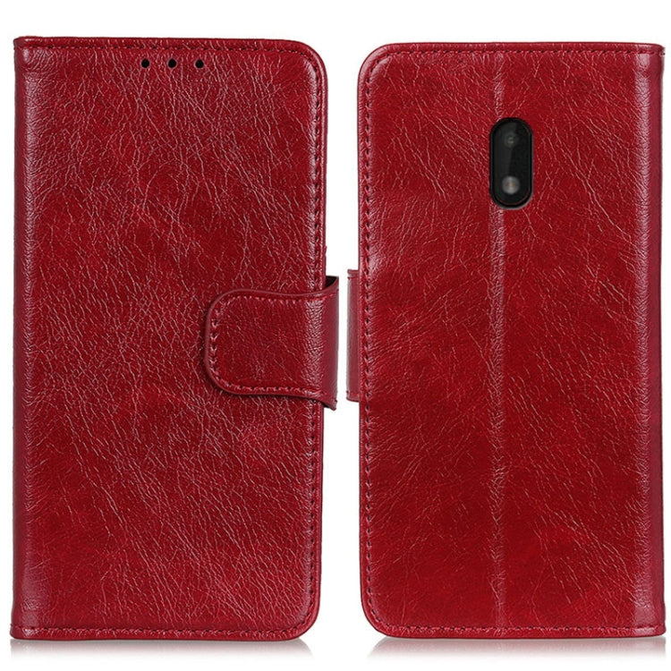 For Nokia C1 Plus Nappa Texture Horizontal Flip Leather Case with Holder & Card Slots & Wallet