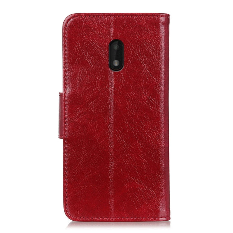 For Nokia C1 Plus Nappa Texture Horizontal Flip Leather Case with Holder & Card Slots & Wallet