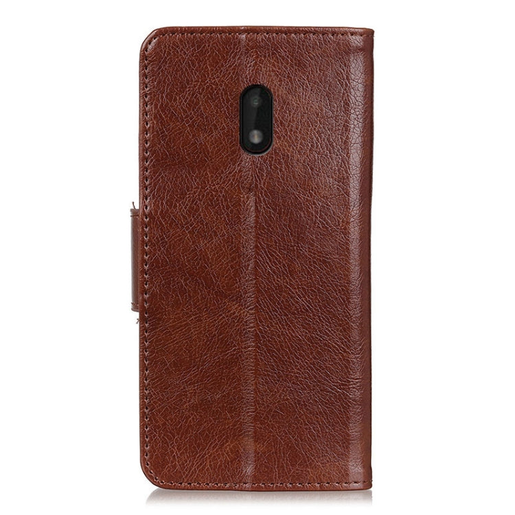 For Nokia C1 Plus Nappa Texture Horizontal Flip Leather Case with Holder & Card Slots & Wallet