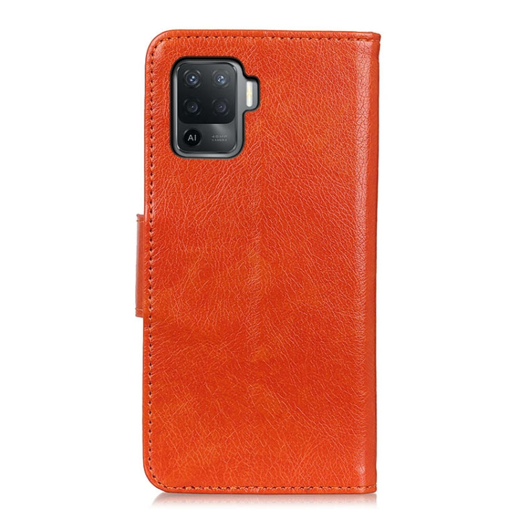 For OPPO A94 / F19 Pro Nappa Texture Horizontal Flip Leather Case with Holder & Card Slots & Wallet