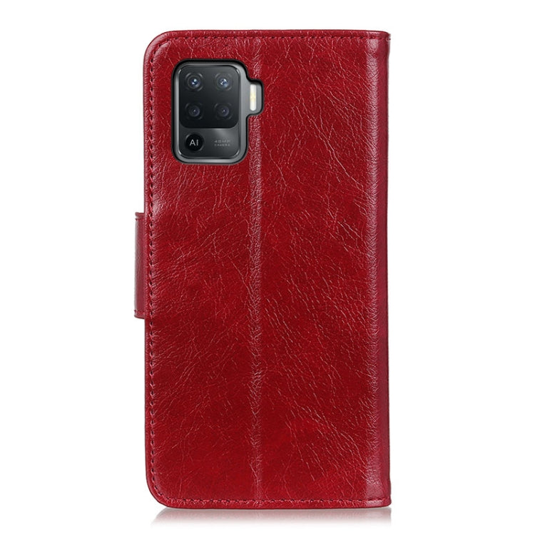 For OPPO A94 / F19 Pro Nappa Texture Horizontal Flip Leather Case with Holder & Card Slots & Wallet