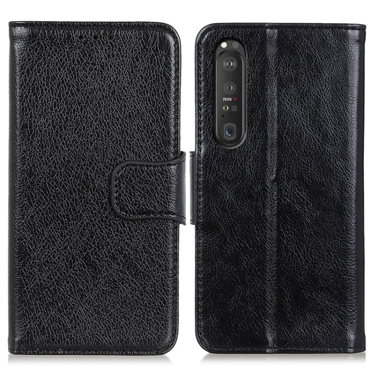 For Sony Xperia 1 III Nappa Texture Horizontal Flip Leather Case with Holder & Card Slots & Wallet