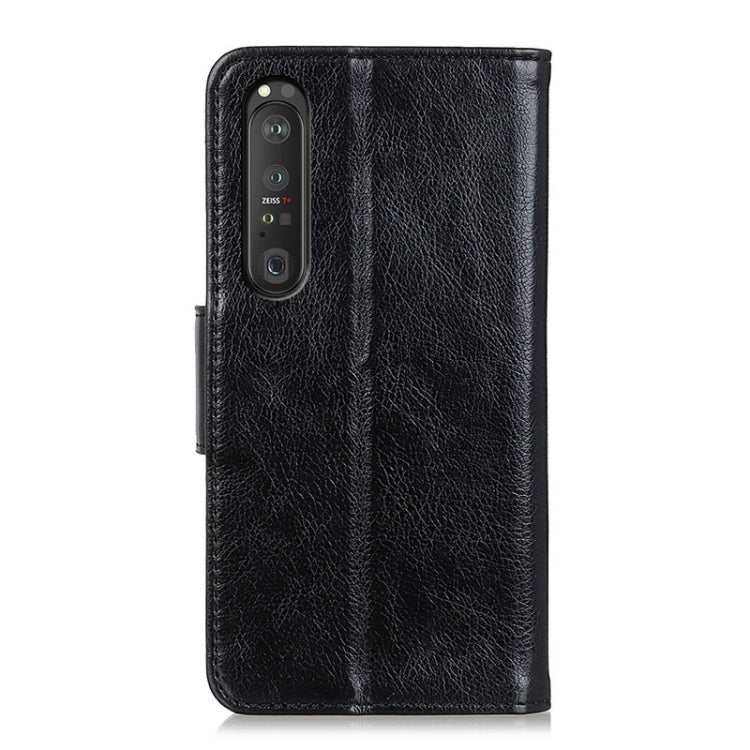 For Sony Xperia 1 III Nappa Texture Horizontal Flip Leather Case with Holder & Card Slots & Wallet