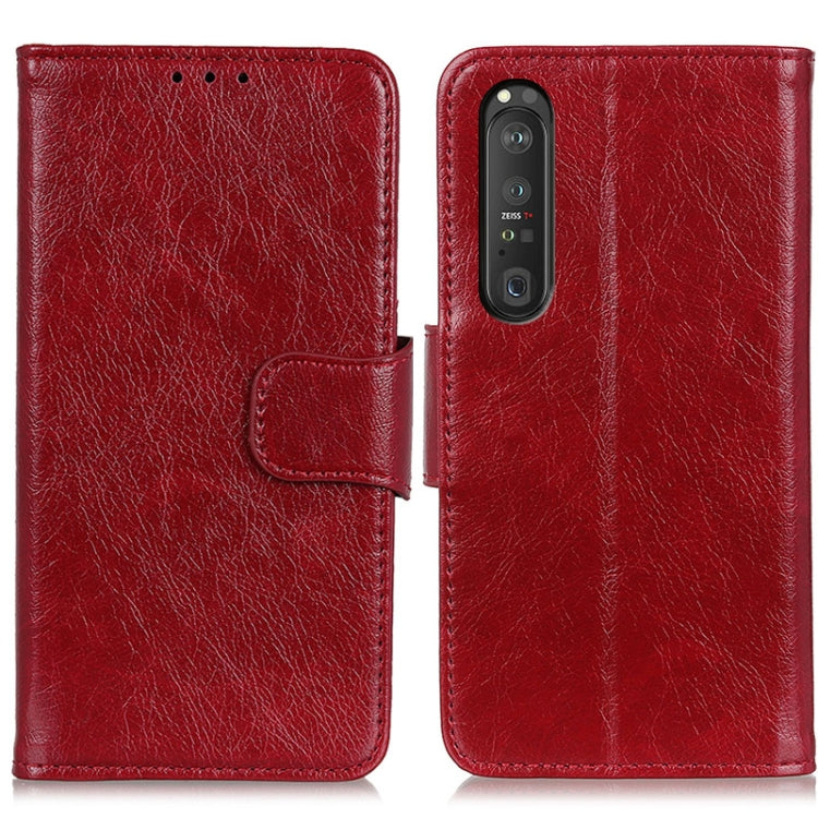 For Sony Xperia 1 III Nappa Texture Horizontal Flip Leather Case with Holder & Card Slots & Wallet