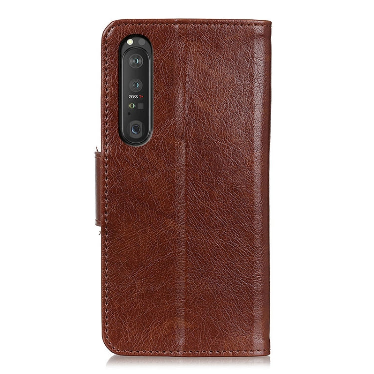 For Sony Xperia 1 III Nappa Texture Horizontal Flip Leather Case with Holder & Card Slots & Wallet