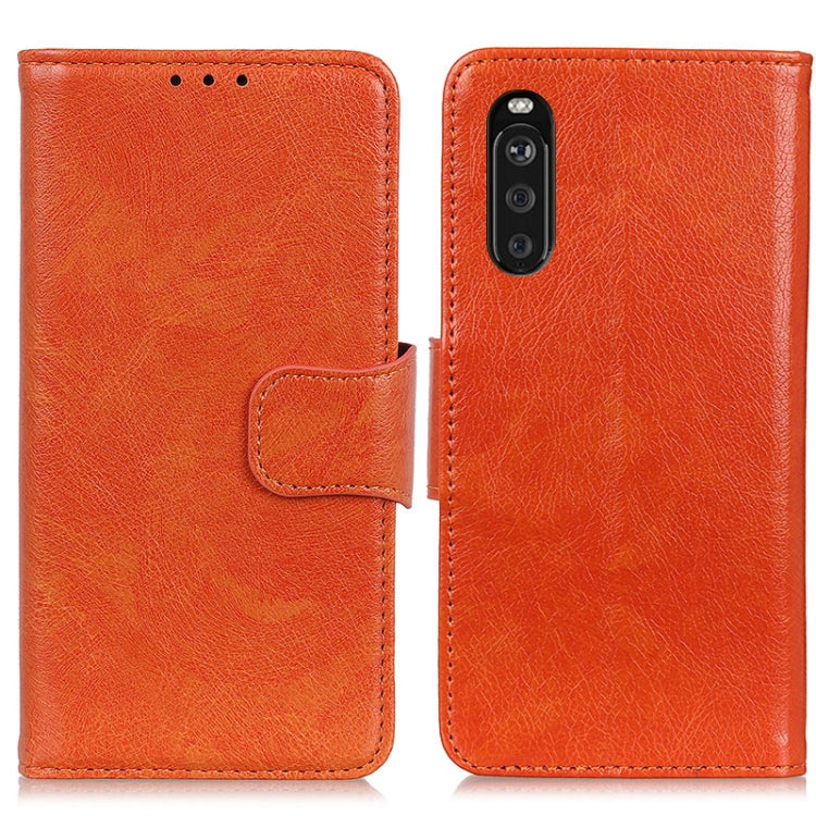For Sony Xperia 10 III Nappa Texture Horizontal Flip Leather Case with Holder & Card Slots & Wallet