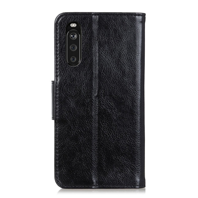 For Sony Xperia 10 III Nappa Texture Horizontal Flip Leather Case with Holder & Card Slots & Wallet
